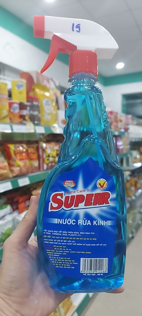 Nước rửa kính Superr 500ml