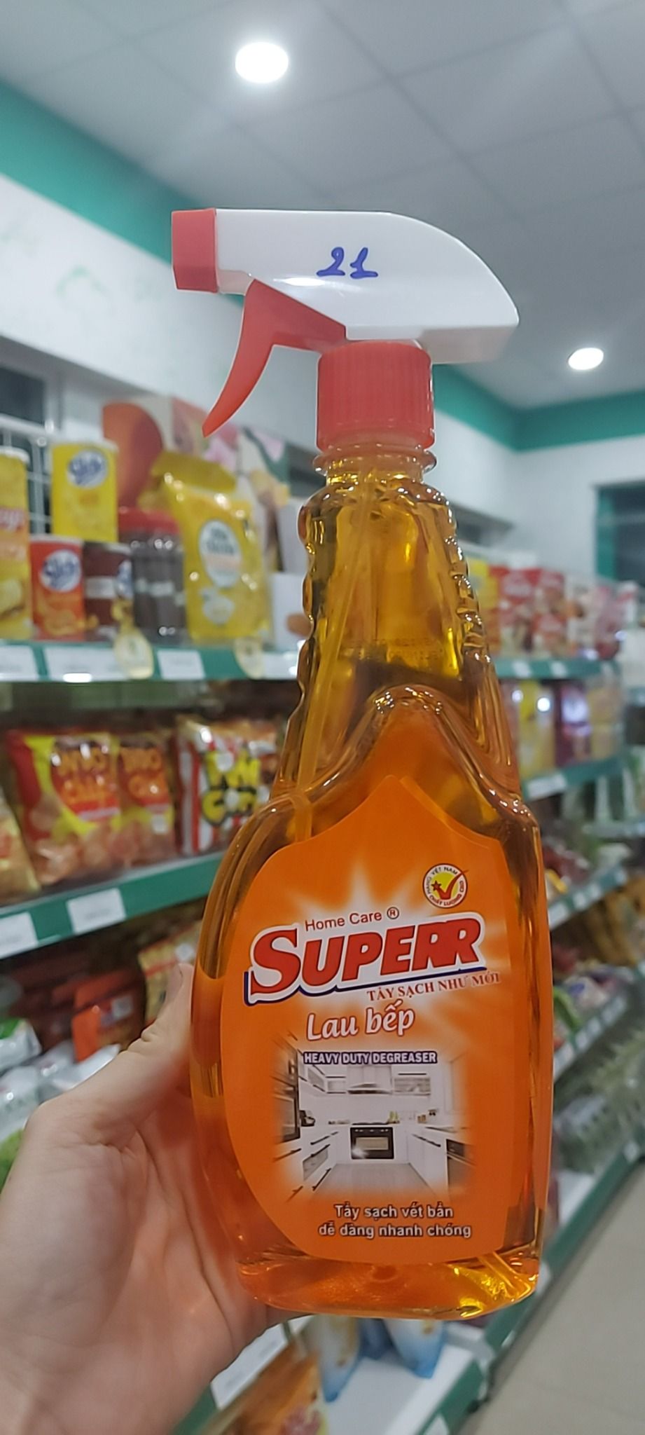 Nước lau bếp Superr 500ml