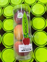 New Zealand Rockit Apples Tube of 3 apples