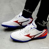  Giày Bóng Đá Chính Hãng Mizuno Monarcida Neo Sala Select Trắng Gót Đỏ TF 