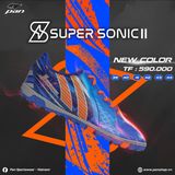 Giày Bóng Đá Chính Hãng Pan Thái Lan Super Sonic II Xanh Bích TF 