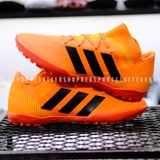  Giày Bóng Đá Cỏ Nhân Tạo Nemeziz Messi 18.3 bo thun Cam TF 