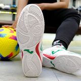  Giày Bóng Đá Futsal Chính Hãng JOMA Top Flex 2202 - Trắng/Xanh Lá IC 