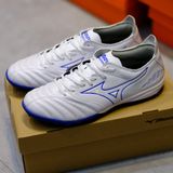  Giày Bóng Đá Chính Hãng Mizuno Morelia Neo III Pro As Trắng Đế Xanh TF 