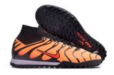  Giày Bóng Đá Cỏ Nhân Tạo Mercurial Air Zoom Superfly 9 Cổ Cao Cam Sọc TN Mbappe TF 