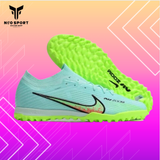  Giày Bóng Đá Cỏ Nhân Tạo Mercurial Air Zoom Vapor 15 Elite Bo Thun Xanh Ngọc Đế Chuối TF 