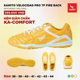  Giày Bóng Đá Chính Hãng KAMITO VELOCIDAD PRO TF FIRE PACK MÀU VÀNG 