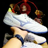  Giày Bóng Đá Chính Hãng Mizuno Morelia Neo III Pro As Xanh Nhạt Đế Xanh Da TF 