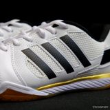  Giày Bóng Đá Futsal Top Sala Trắng/Đen Boost Vàng Đồng IC 