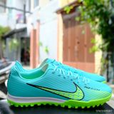  Giày Bóng Đá Cỏ Nhân Tạo Mercurial Vapor 15 Academy F1 Xanh Ngọc Đế Chuối TF 