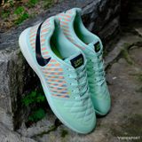  Giày Đá Banh Futsal Lunar Gato II Xanh Mint IC 