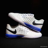  Giày Bóng Đá Futsal Lunar Gato II Trắng Boost Xanh Bích IC 