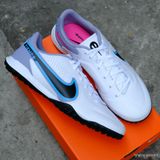  (CHÍNH HÃNG) GIÀY BÓNG ĐÁ NIKE TIEMPO LEGEND 9 ACADEMY TRẮNG GÓT XÁM TF 