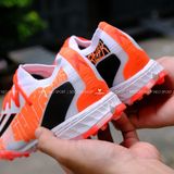  Giày Bóng Đá Cỏ Nhân Tạo X Speedportal MESSI.1 Bo Thun Trắng/Cam TF 