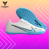  Giày Bóng Đá Cỏ Nhân Tạo Mercurial Vapor 15 Academy Xanh trắng Blast Pack F1 TF 