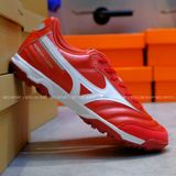  Giày Bóng Đá Chính Hãng Mizuno Morelia Sala Classic Đỏ Logo Trắng TF 