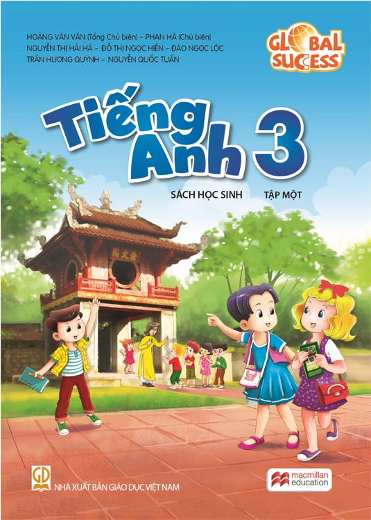  Tiếng Anh 3 Global Success - Sách học sinh, Tập một 