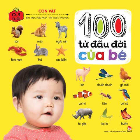 100 từ đầu đời của bé - Con vật