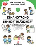 Combo Cẩm nang sinh hoạt bằng tranh cho bé (4 quyển)