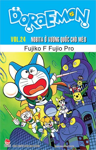 Doraemon truyện dài - Tập 24 - Nobita ở vương quốc chó mèo