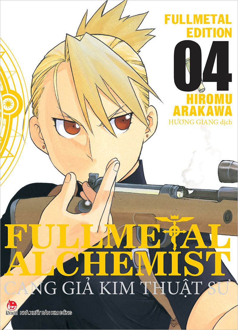Fullmetal Alchemist Cang giả kim thuật sư Tập 4 Nhà xuất bản Kim Đồng