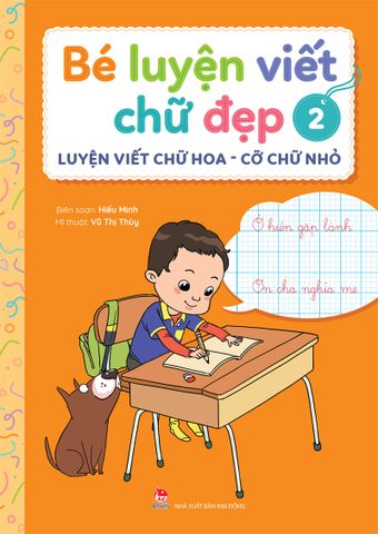 Bé luyện viết chữ đẹp - Luyện viết chữ hoa - Cỡ chữ nhỏ