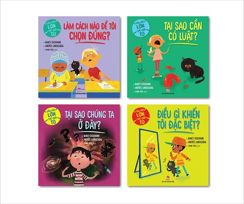 Combo Câu hỏi lớn thế giới to (4 quyển)