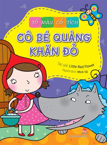 Tô màu cổ tích - Cô bé quàng khăn đỏ