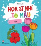 Họa sĩ nhí tô màu - Hoa