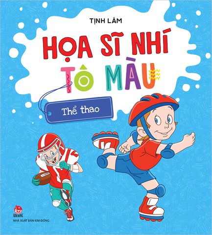 Họa sĩ nhí tô màu - Thể thao