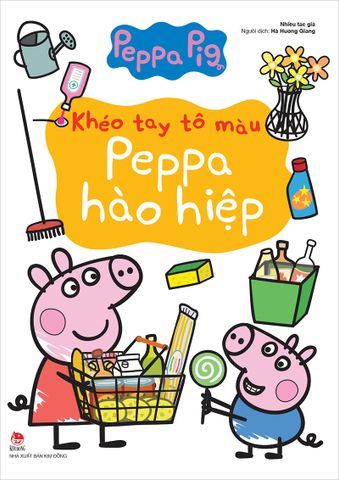 Khéo tay tô màu - Peppa hào hiệp