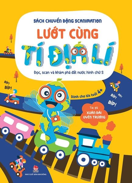 Sách chuyển động scanimation - Lướt cùng Tí Địa Lí – Nhà