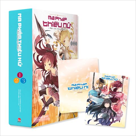 Boxset 2 Ma pháp thiếu nữ (3 tập) (Tặng Kèm Mini Clear file)