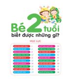 Hiểu từng tuổi con - Bé 2 tuổi biết được những gì ?