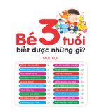 Hiểu từng tuổi con - Bé 3 tuổi biết được những gì ?