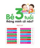 Hiểu từng tuổi con - Bé 3 tuổi thông minh cỡ nào ?