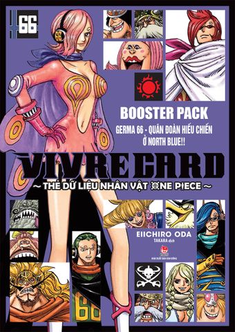 Vivre Card - Thẻ dữ liệu nhân vật One Piece Booster Pack - Germa 66 - Quân đoàn hiếu chiến ở North Blue !!