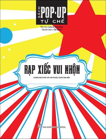 Sách pop-up tự chế - Rạp xiếc vui nhộn