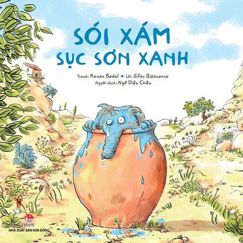 Sói Xám sục sơn xanh