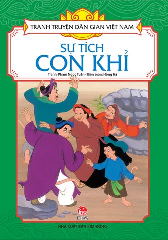 Tranh truyện dân gian Việt Nam - Sự tích con khỉ (2018)