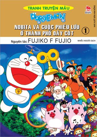Doraemon tranh truyện màu - Nobita và cuộc phiêu lưu ở thành phố dây cót - Tập 1
