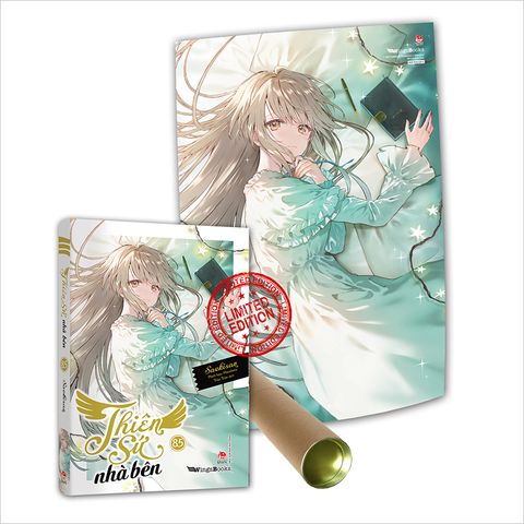 Thiên sứ nhà bên - Tập 8.5 - Bản giới hạn (Tặng 01 Bookmark + 01 Shikishi 2 mặt + 01 Bìa áo đặc biệt) + Poster kèm ống bảo vệ