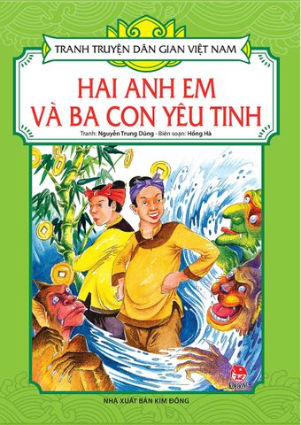 Tranh truyện dân gian Việt Nam - Hai anh em và ba con yêu tinh