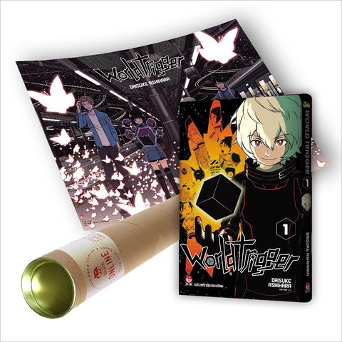 World Trigger - Tập 1 (Tặng Kèm PVC Card) + Poster kèm ống bảo vệ