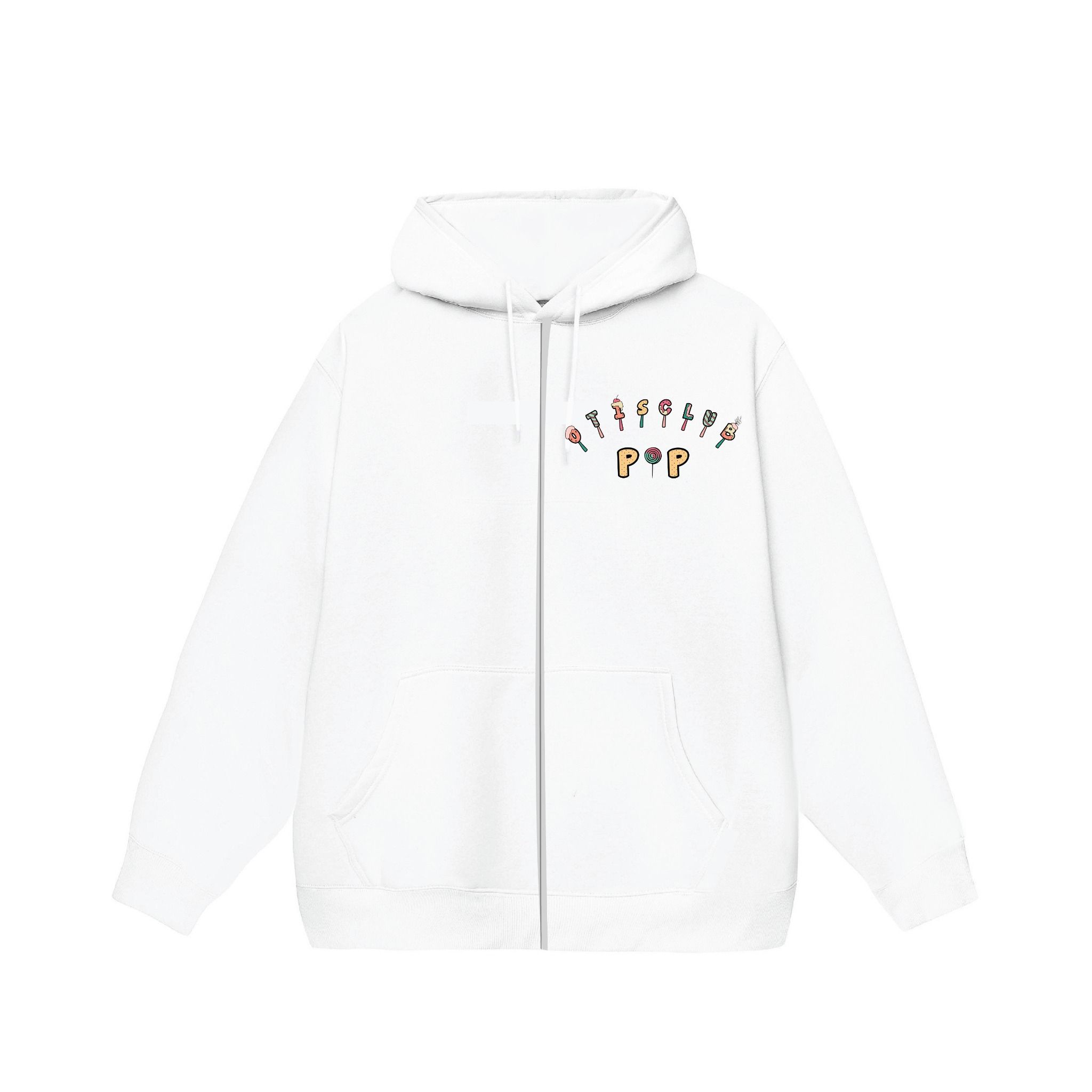 HOODIE ZIP CANDY POP