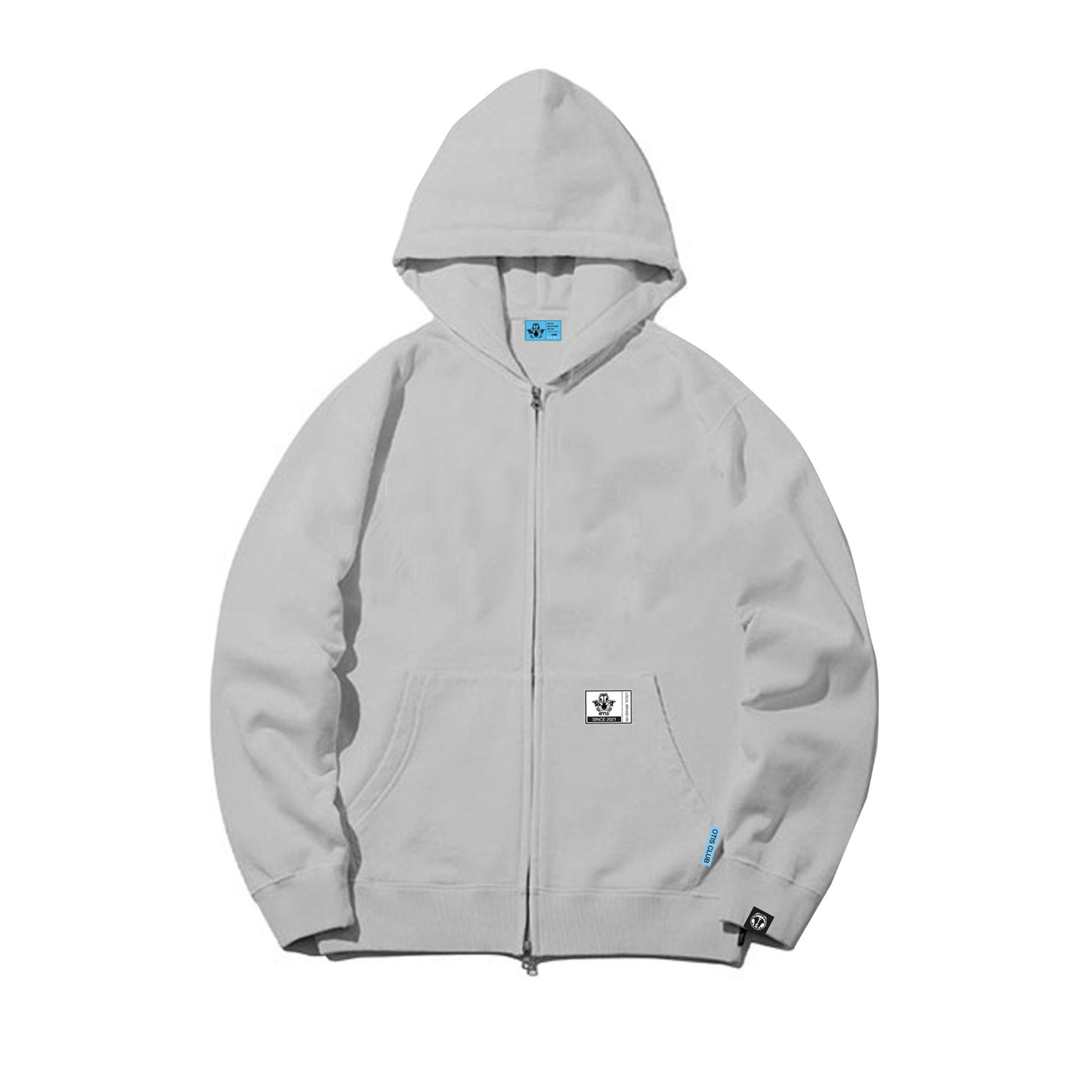 Áo khoác zip kéo unisex local brand Otis Club - Hoodie Zip Trơn