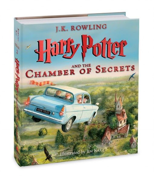  Harry Potter and the Chamber of Secrets: The Illustrated Edition (Book 2) 