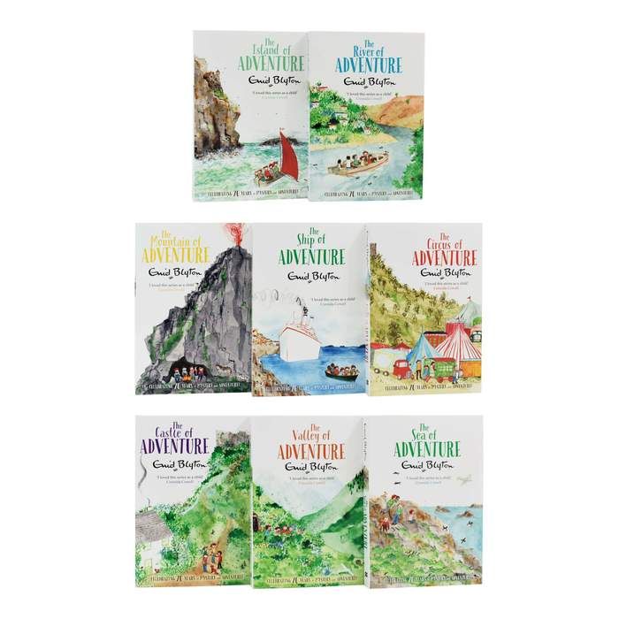  Enid Blyton Adventure Series Books 1 -8 