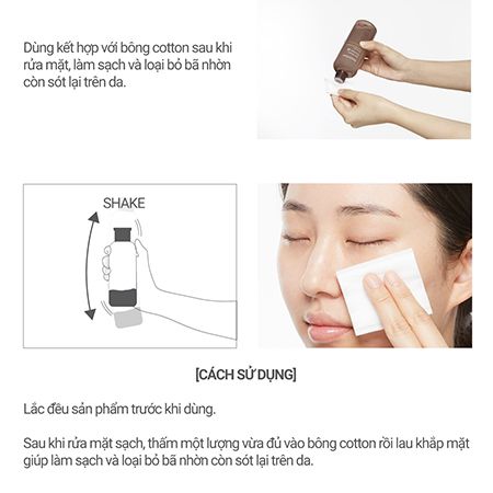 Nước cân bằng kiểm soát bã nhờn đá tro núi lửa innisfree Jeju Volcanic Pore Toner 2X 200ml