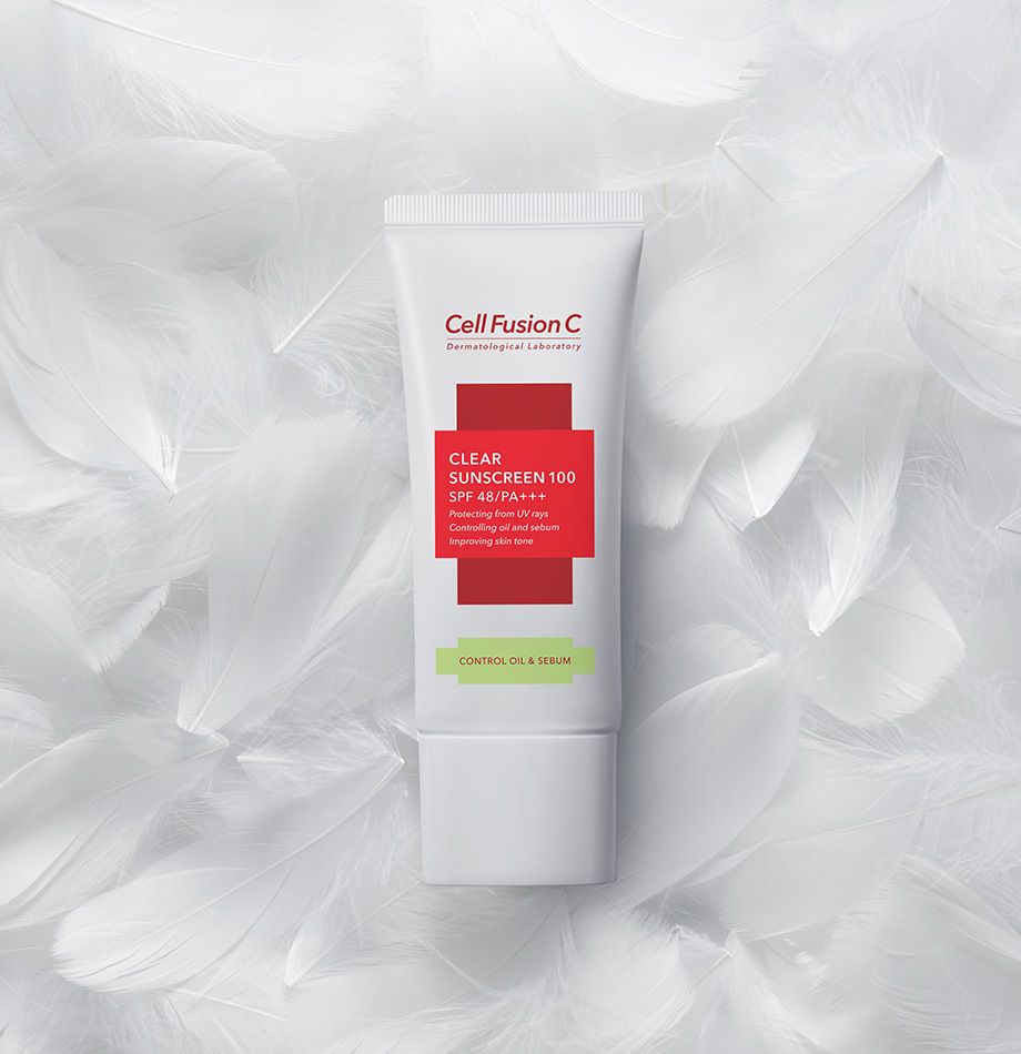 Kem Chống Nắng Cho Da Dầu, Da Mụn Cell Fusion C Clear Sunscreen 100 SPF 48+/PA+++